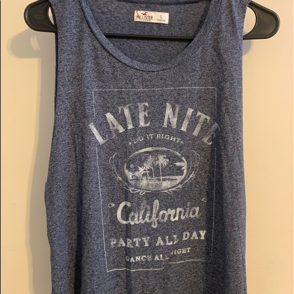Hollister muscle tank top